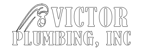 Victor Plumbing logo.